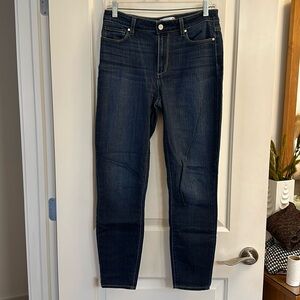 Paige hoxton ankle dark wash